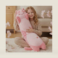 Mewaii 20 in Cherry Blossom Plush Body Pillow, Cute Kawaii Plush Gift