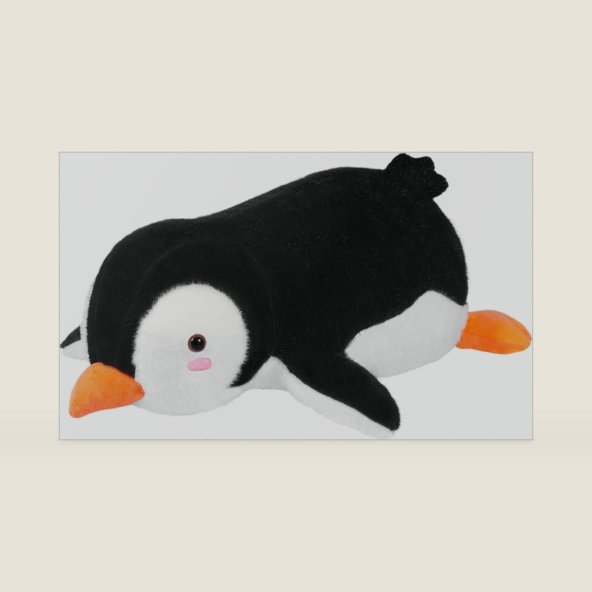 CSVBTRF Weighted Stuffed Animal, 4.2 lbs 19" Penguin Plush Hugging Pillow for Kids Gift - Penguin Stuffed Animal Gifts for Kids Boys and Girls
