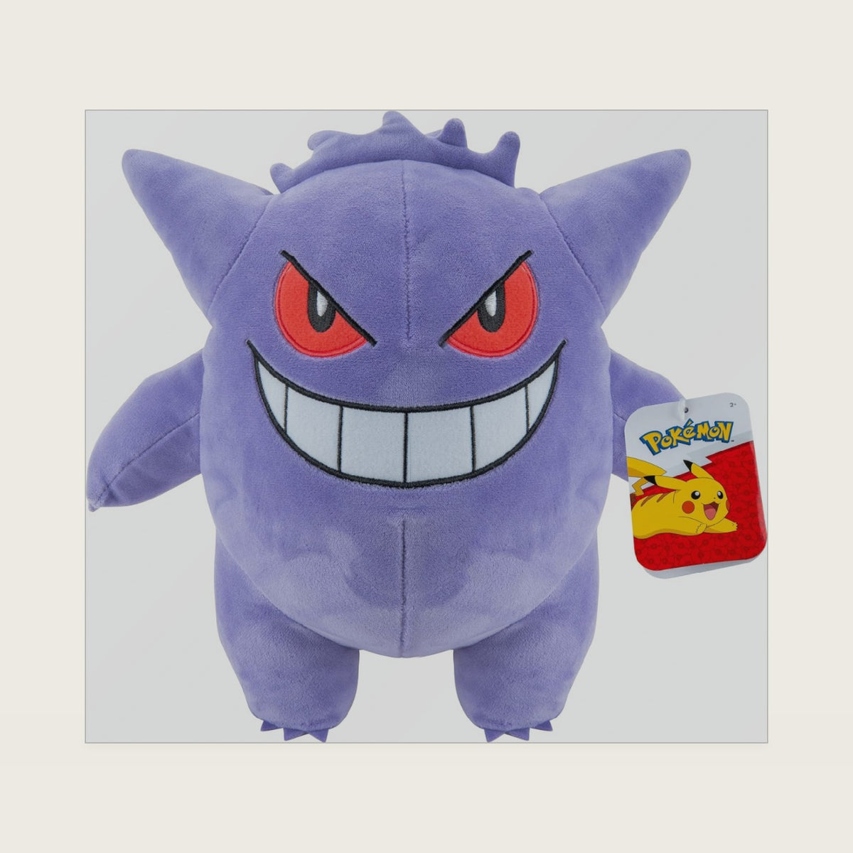 Gengar Plush - 12-Inch Plush - Authentic Details - Toys for Kids