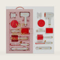 FAO Schwarz Pampered Play Hair Stylist Set, 7-Piece Pretend Accessory Kit