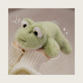 PEACH CAT Frog Stuffed Animal 7.8" Cute Plushies Small Plush Toys Gifts for Kids Green