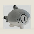 Yogin, Original Stuffed Animal Toys, Cat Shark Plush Toy, Creative Stress Relief Gifts for Women (Gray,7.87in)