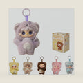Yooki Take a Bite of Bear Series Plush Blind Box 1 PCS- Cute Vinyl Face Random Design Action Figures, Collectible Mystery Stuffed Toys Bag Charm Birthday for Girls