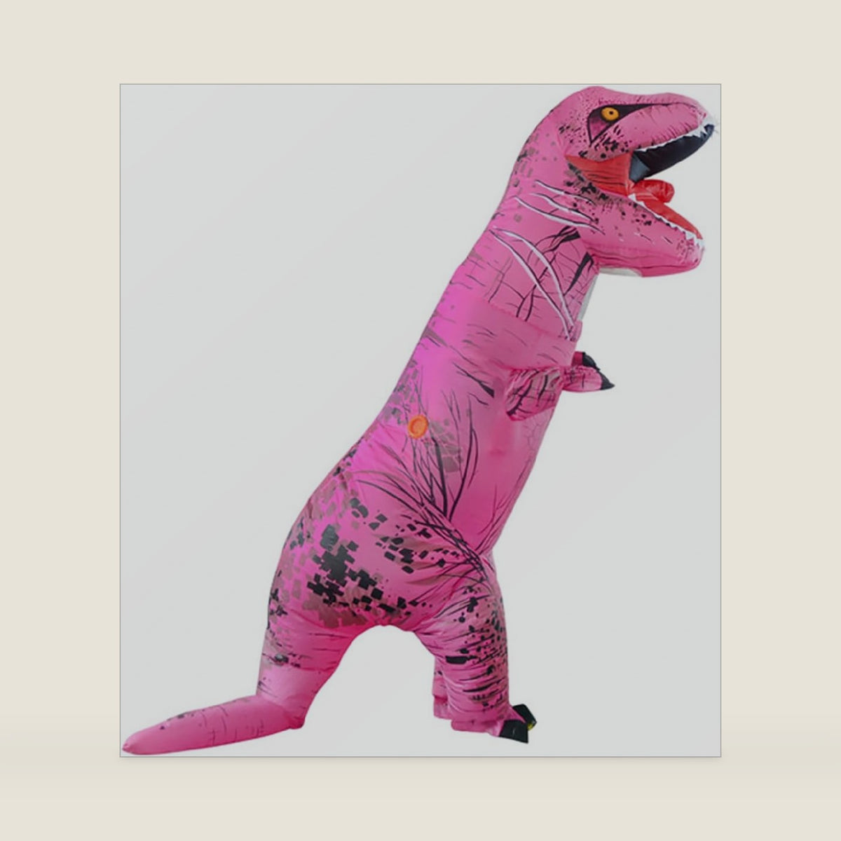 Funny Inflatable Dinosaur Costume for Adult and Kids,Blow Up Dinosaur Costume for Halloween Cosplay Party