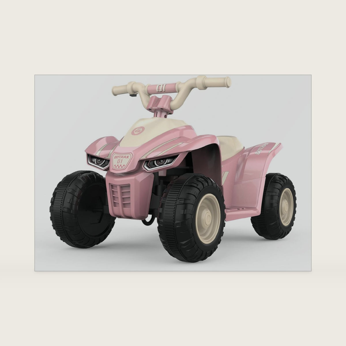 Gotrax Ride on Toy for Toddlers 1.5-4, 12V Battery for 80Mins, Max 1.5MPH