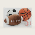 WEIGEDU Full Size Plush Sports Balls Set, 4-Piece, for Kids & Toddlers