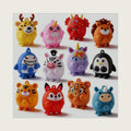 12PCS Animal Suction Popper Fidget Toys, Travel Toys for Airplane Car Activities, Silicone Sensory Toys, Birthday Party Favors for Kids, Pinata Stuffers for Kids, Preschool Classroom Prizes