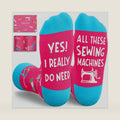 Zmart Gifts for Cheerleader Social Worker - Bus Driver Realtor Sewing Socks