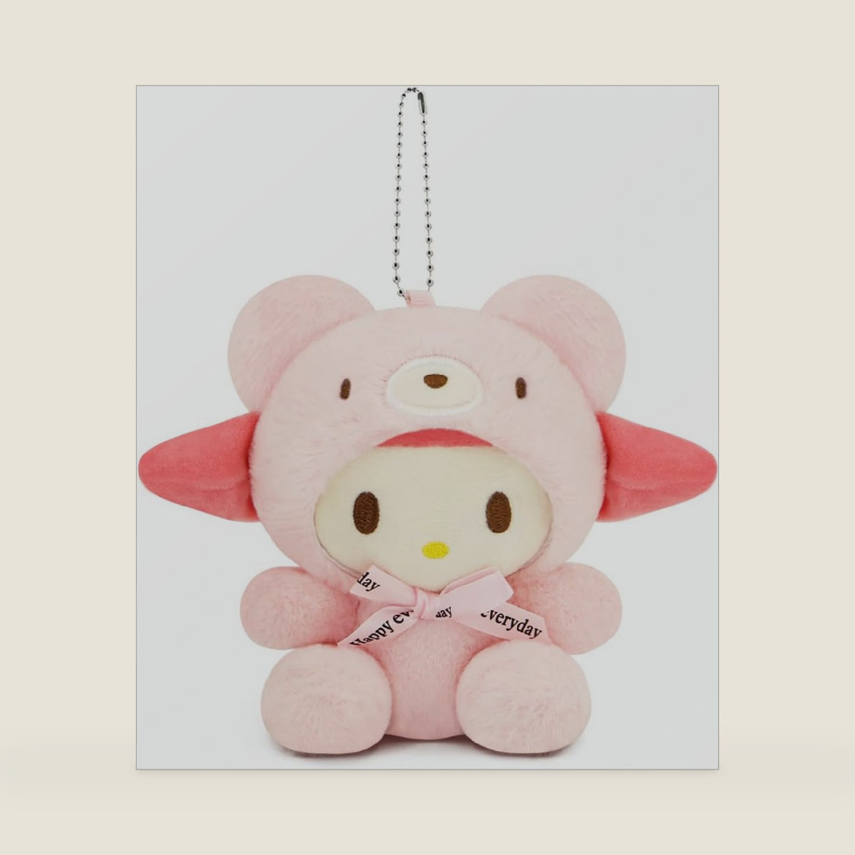 Cute Hello Plush Keychain - Classic Series Mini Soft Stuffed Keychain Charm for Backpacks, Purses, Girls, and Fans