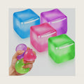 Siwarm 4 Pack Stress Cube Squishy Fidget Toys for Anxiety Stress Relief