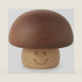Mechanism Edelweiss Music Box Vintage Wood Wind Up Small Cute Mushroom Musical Box Gifts for Women Wife Teenagers Birthday Christmas Wedding Valentine's Day Mother's Day