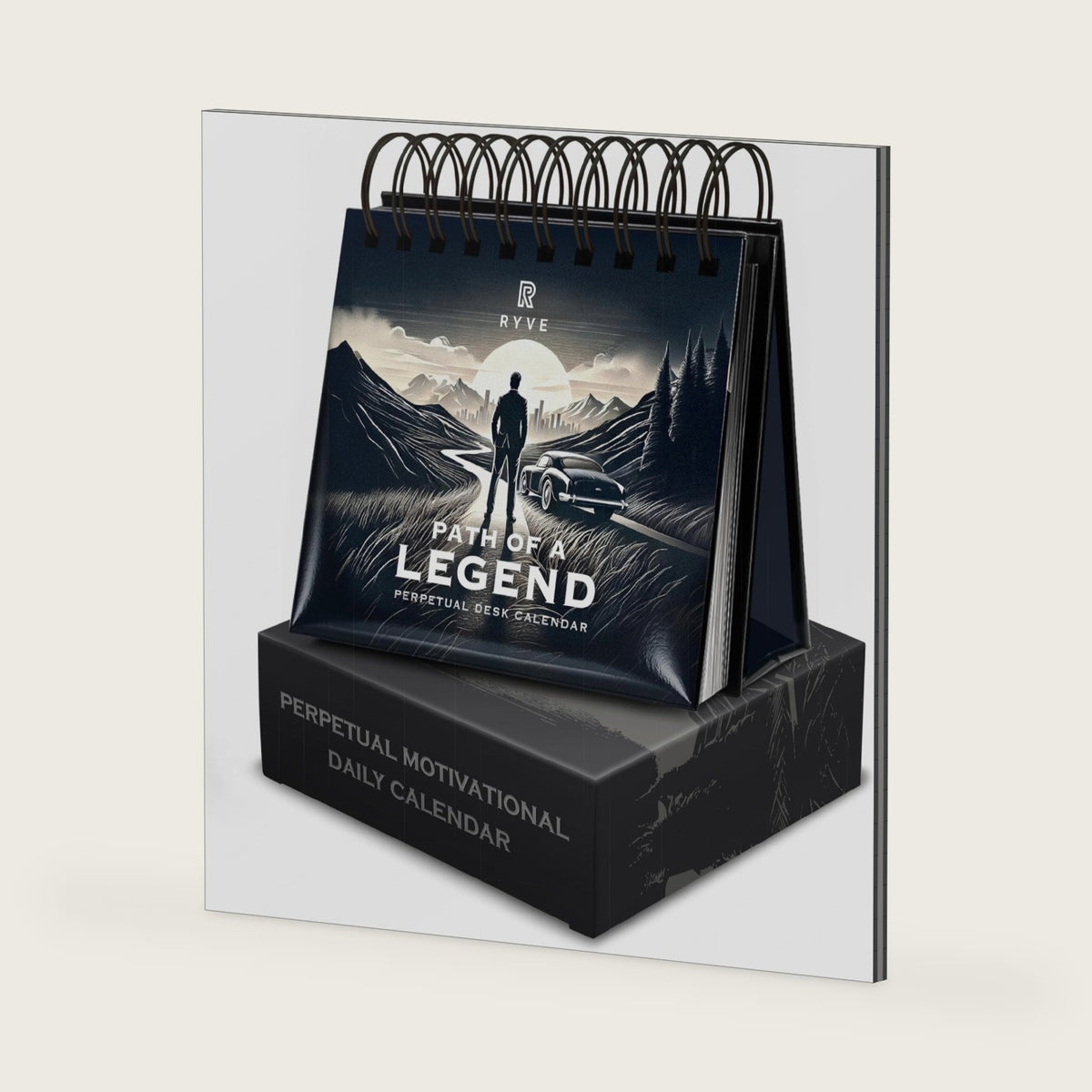Daily Affirmations for Men, Motivational Desk Calendar, Quotes & Prompts
