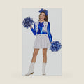 Spirit Halloween Dallas Cowboys Kids Dallas Cheerleader Costume, Officially Licensed, Dallas Cheer Uniform, NFL Dress