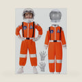 Spooktacular Creations Halloween Astronaut Costume for Kids, Unisex Astronaut Outfit, Toddler Pilot Jumpsuit for Themed Party