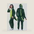 Unisex Adult Animal Onesie Pajamas, Cozy Flannel Halloween Costume, Homewear, Sleepwear for Men and Women