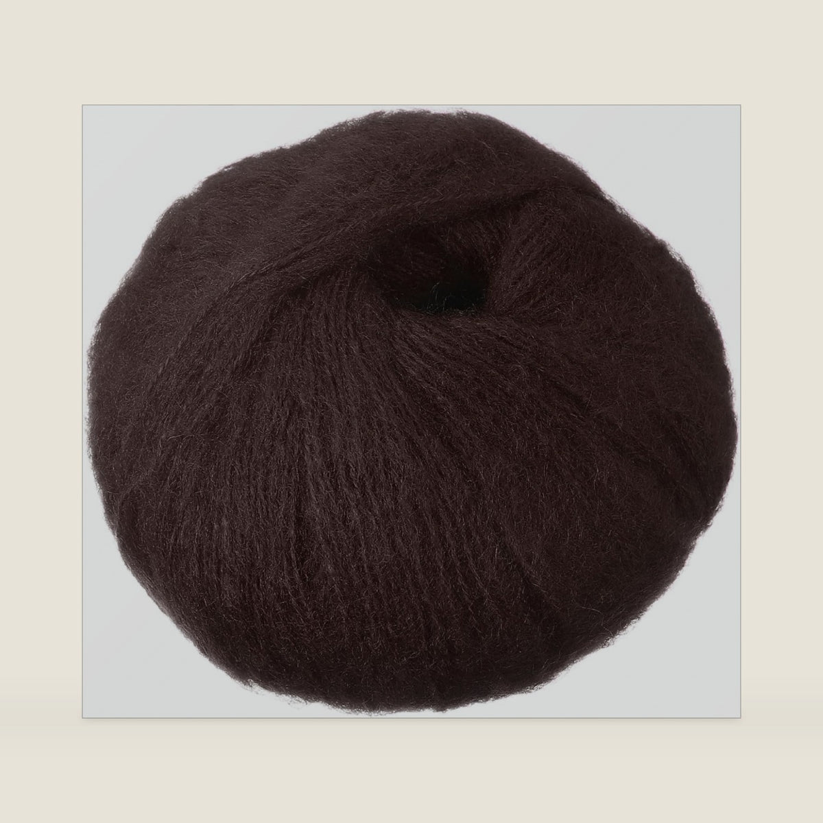 PATIKIL Mohair Yarn, Soft Yarn Faux Mohair Fuzzy Fur Fine Fluffy Yarns Thin for Crocheting Knitting Sweater Scarf Hat Crafts Blanket Rug, Coffee