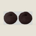 PATIKIL 2 Skeins Mohair Yarn, Soft Yarn Faux Mohair Fuzzy Fur Fine Fluffy Yarns Thin for Crocheting Knitting Sweater Scarf Hat Crafts Blanket Rug, Coffee