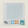 Yarniss Blocking Mats for Knitting & Crochet with 50 T Pins, 12.6" x 12.6"