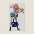Kitagawa Marin Figure Kitagawa Marin/Kuroe Shizuku Action Figure Anime Girl School Uniform Sitting Model Statue Figurine Collectibles