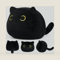 JellyMallow Black Cat Plush Jumbo Cat Stuffed Animals