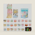 Glow in The Dark Figure, Square Cat Series Blind Box (5 Figures per Box) Random Style Action Figure Cute Blind Bag Collectible Toys - Mini Figures Mystery Box for Cat Lovers Birthday Gift & Desk Decor