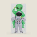 COMIN Inflatable Astronaut Carrying Alien Costume for Adults Blow up Funny Halloween Costume Inflatable For adults