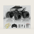 Amphibious Remote Control Car, 1:18 Monster Truck Toys for Boys RC Cars
