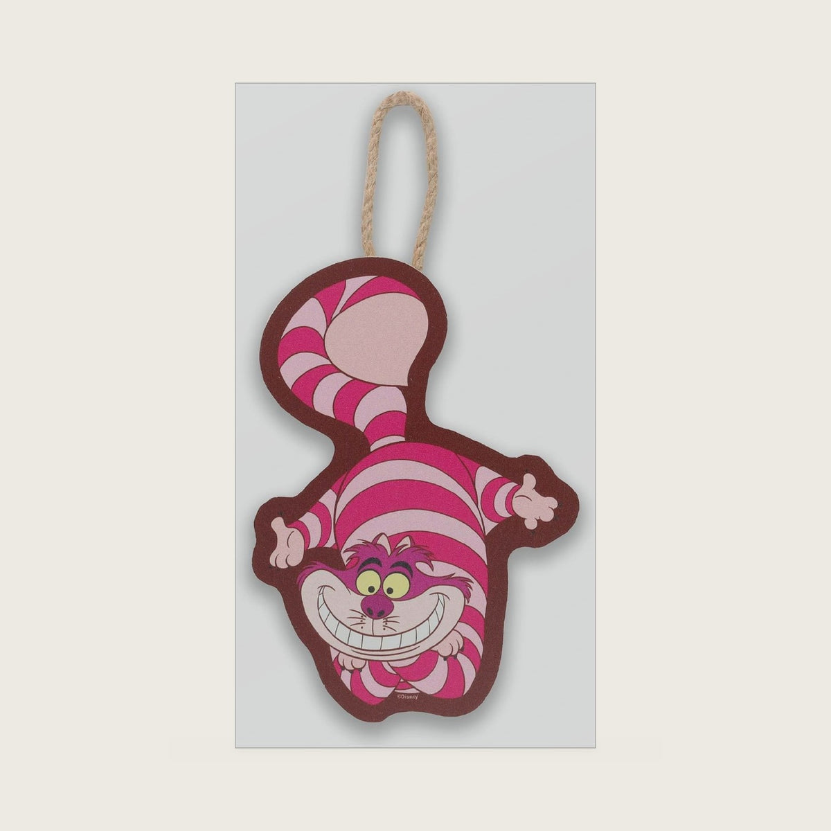 Alice in Wonderland Cheshire Cat Hanging Wood Sign
