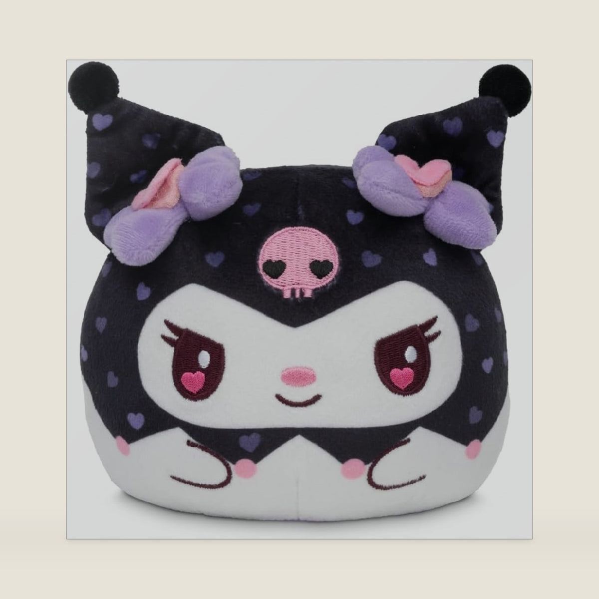 TeeTurtle Reversible Kuromi 4 Inch Flip Plush