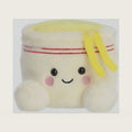 ® Adorable Palm Pals™ Dashi Cup Noodles™ Stuffed Animal - Fun Collectible Plush for Kids and Adult Collectors - Perfect for Decorating Rooms and Birthday Gifts - White 5 Inches