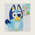 Bluey Plush Travel Pillow for Kids - Bundle with 8" x 13" Plush Pillow Squishy for Kids Bedroom Accessories Plus Stickers, More | Bluey Travel Accessories Set