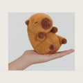 Ditucu Palm-Sized Capybara Stuffed Animals Cute Soft Plush Doll Small Capibara Plushies Toys Gifts for Kids Brown 5 inch