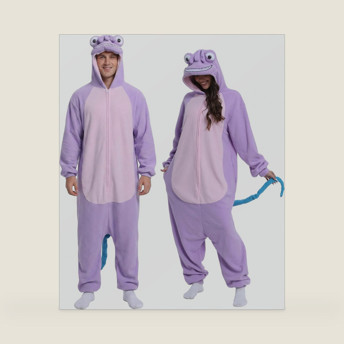 LABULA Unisex Adult Onesie Animal Pajamas Halloween Cosplay Sleepwear