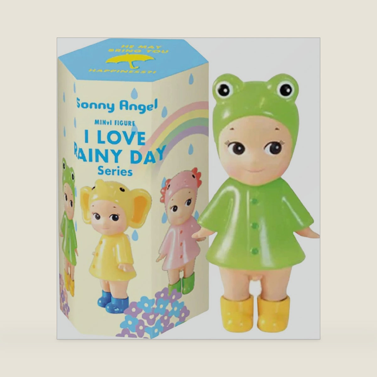 I Love Rainy Day Series (1) Assorted Sealed Blind Box Original Mini Figure, Limited Edition 2025 Series