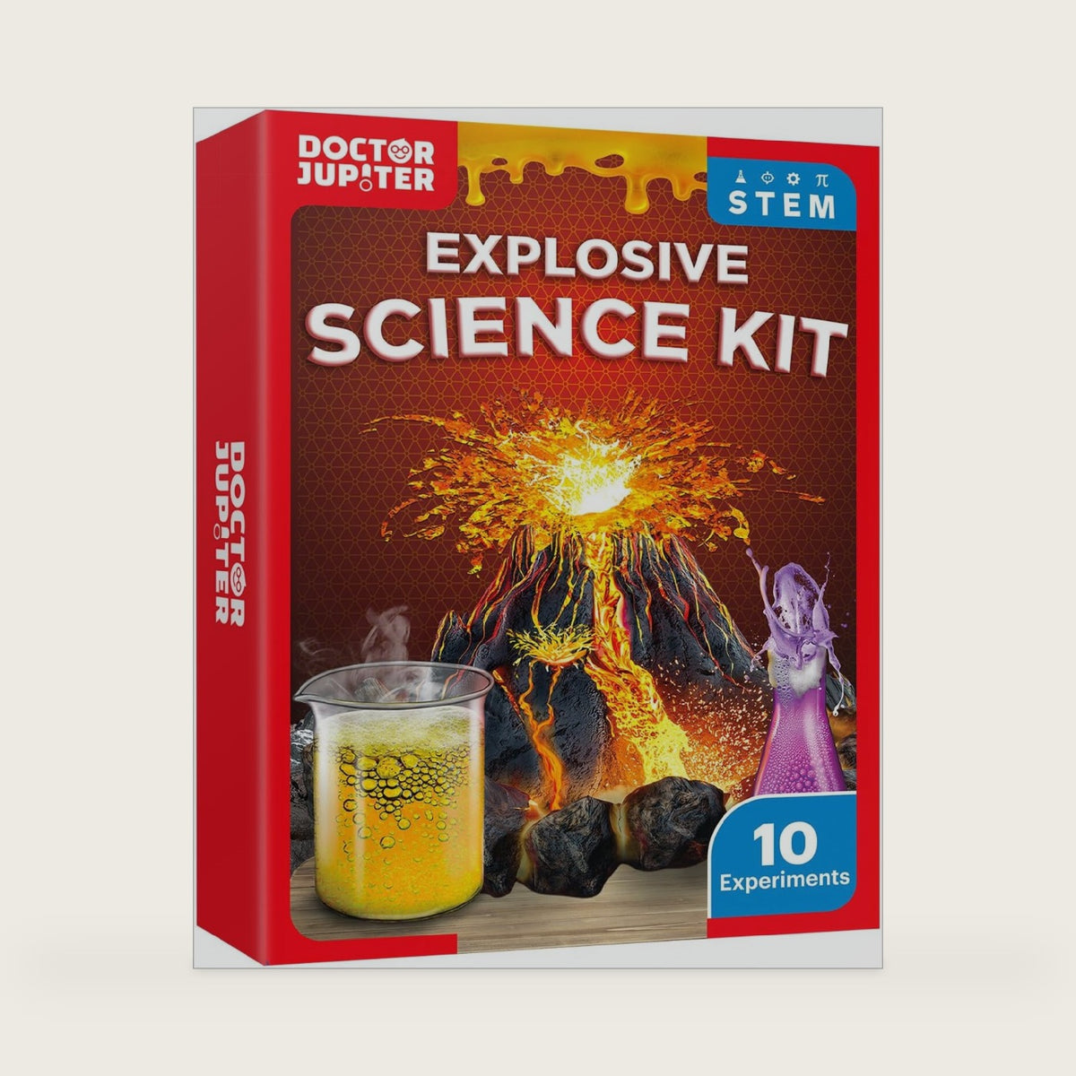 Doctor Jupiter Explosive Science Experiments Kit for Kids Ages 8+