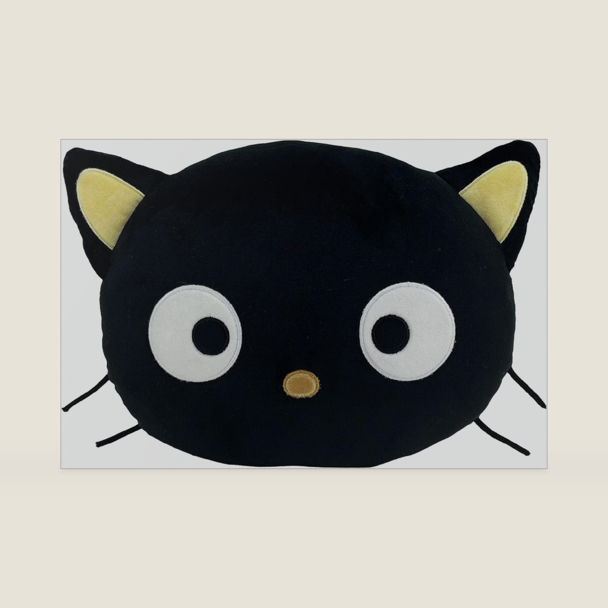 Northwest Chococat Cloud Pillow 12" – Plush Cat for Kids & Adults, Cute Cartoon Character, Bedroom Decor