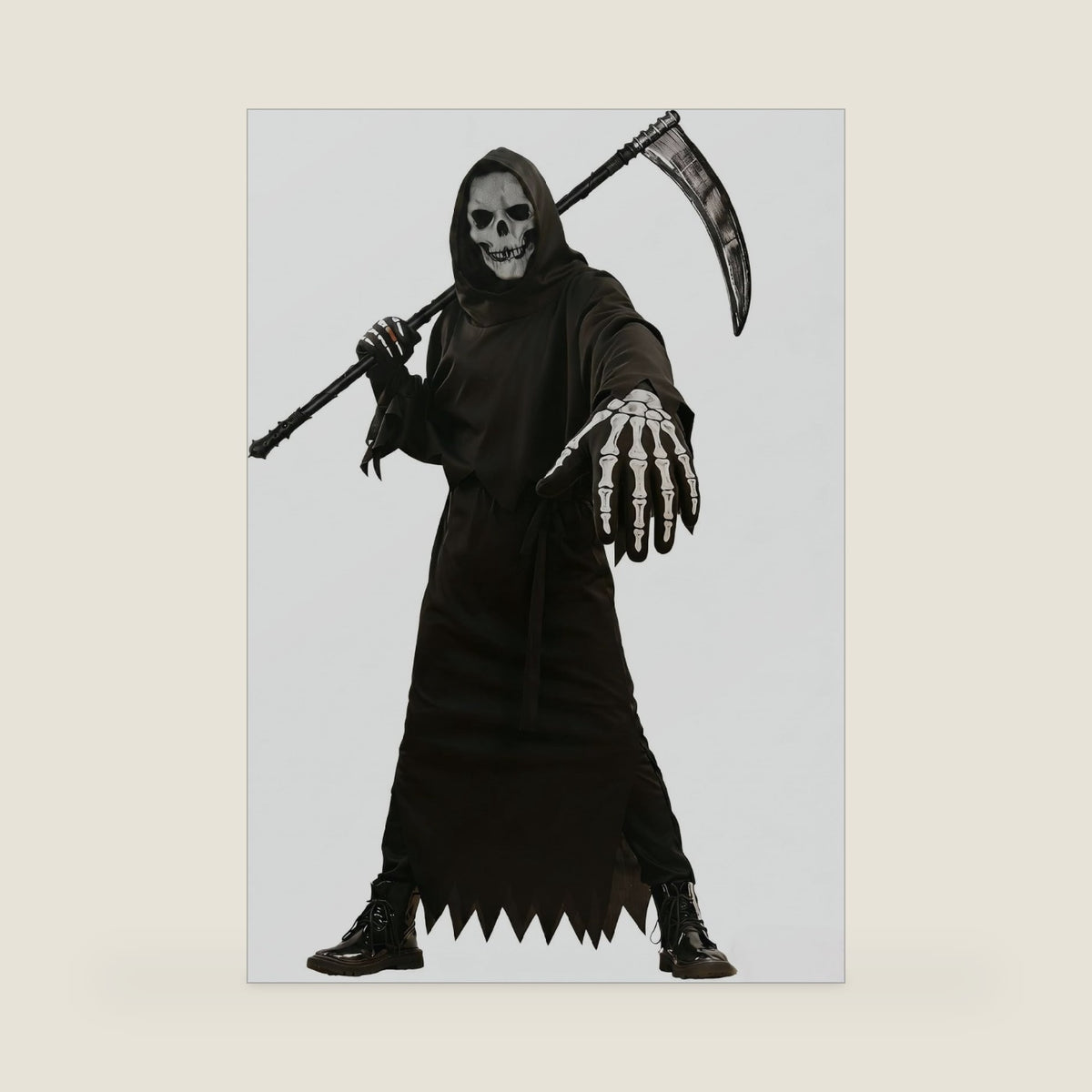 Grim Reaper Costume Adults Scary Halloween Ghost Costumes for Men