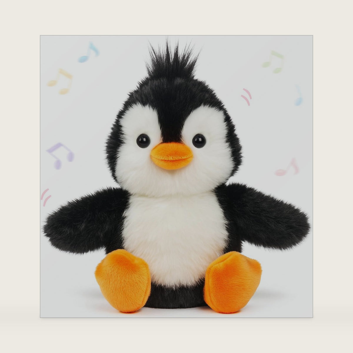 Talking Penguin Musical Stuffed Animal Shaking Interactive Plush Toy