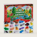 JOICEE 2026 Christmas Advent Calendar with 3D Printed Animals Fidget Toys