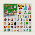 Advent Calendar 2026-48Pcs Christmas Countdown Action Figures Toys, Countdown Calendar Gift Safe Material Holiday Ornaments Gift Set for Kids, Collectors, Xmas Party Decorations