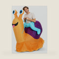 Halloween Snail Inflatable Costume for Adults