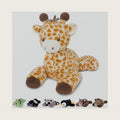 Niuniu Daddy Weighted Stuffed Animals, 20 in 3.3 lbs, Giraffe Calming Plush
