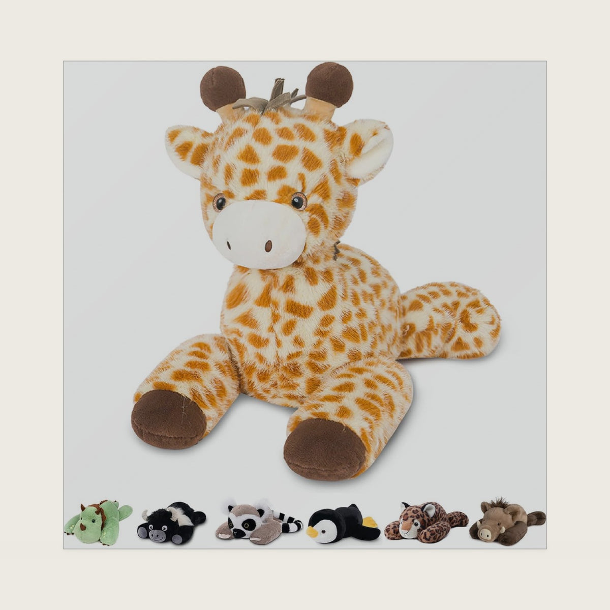 Niuniu Daddy Weighted Stuffed Animals, 20 in 3.3 lbs, Giraffe Calming Plush