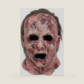 Scary Zombie Mask Bloody Realistic Killer Demon Latex Mask for Adults Men