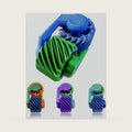 Easter Basket Stuffers for Teens Toddler Fidget Spinner 3D Printed Toys Gears, Fidget Toys for Kids Adults Sensory Toys for Anxiety Stress Relief, Easter Gifts for Kids, Party Favors Classroom Prizes