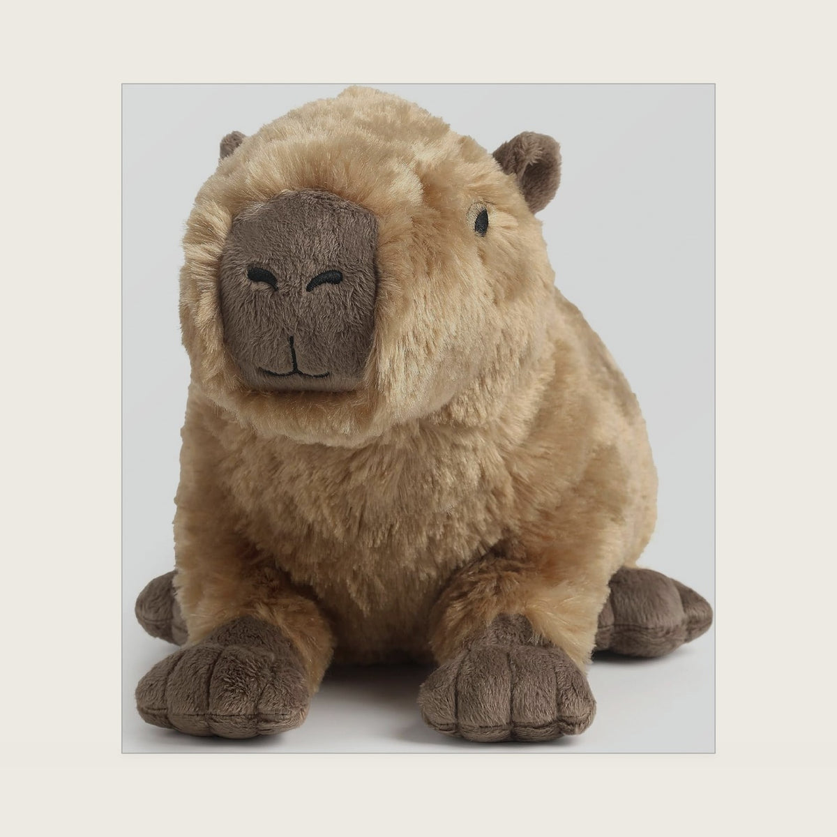 Capybara Stuffed Animals, Microwavable Stuffed Animal Adorable Fluffy Capybara Plush for Warmth Comfort, Heatable Coolable Lavender Scent Toy, Cute Soft Plushie Gift for Kids Adult & Children Boy Girl