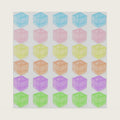 0.98IN 30 Pcs Ice Cubes Fidget Toys,Soft Square Squeeze Cube Anxiety Stress Relief Ball Squishies Bulk for Kid Adult Party Favor Gifts,Random Color