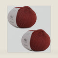 100% Merino Wool Yarn, Soft for Crochet & Knitting, No Irritation,2-Pack