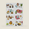 Rement San-X Sumikko Gurashi Cafe Sumikko 1 Box H 4.5 x W 2.8 x D 1.6 inches (115 x 70 x 40 mm), PVC