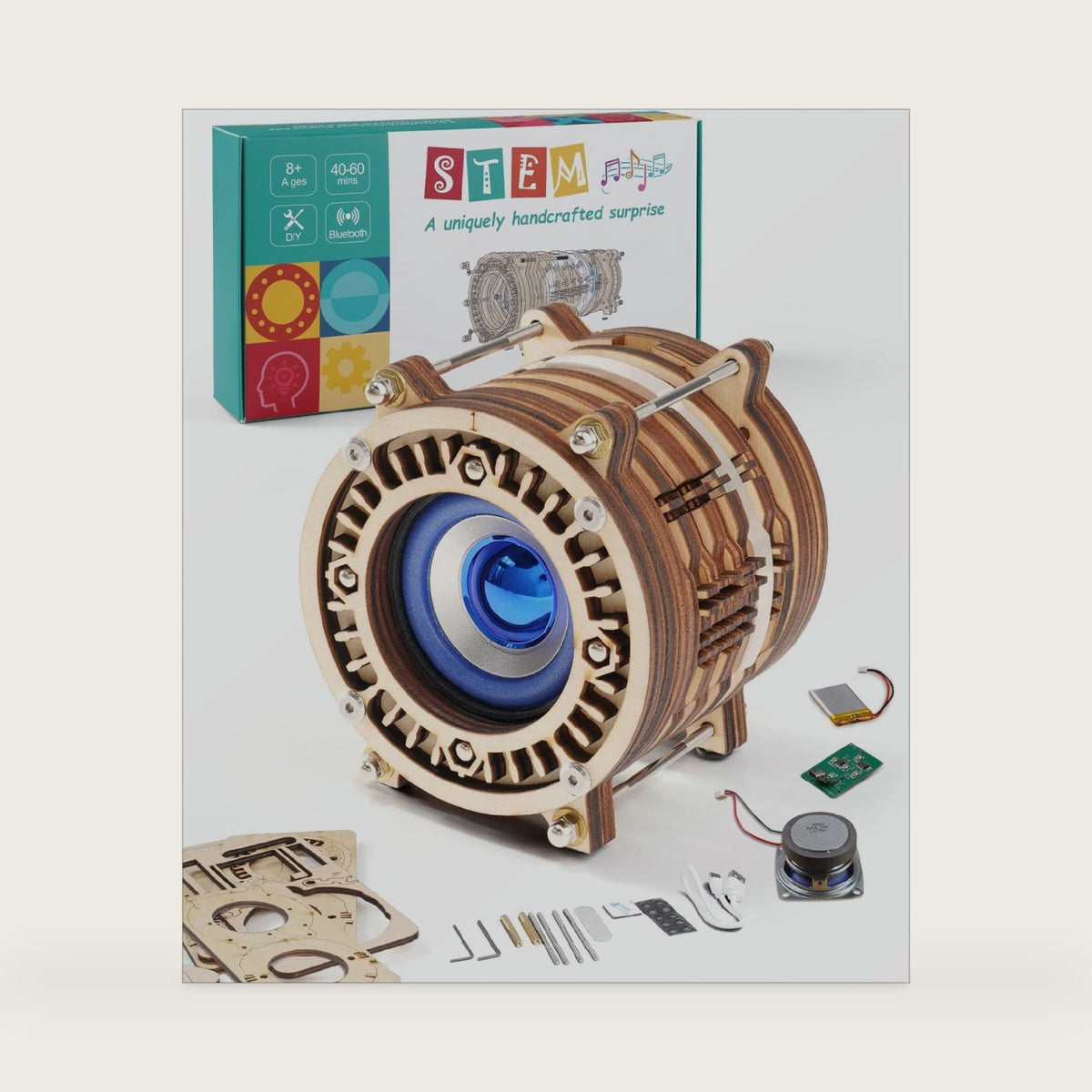 STEM Kits Bluetooth Speaker DIY, Build Your Science Experiment Electronic